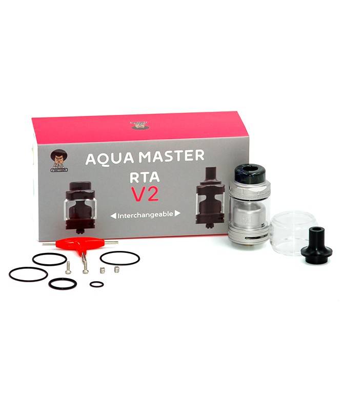 FOOTOON AQUA MASTER RTA V2 2ML STAINLESS STEEL